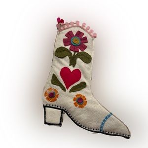 Handmade Retro Christmas Holiday Stocking